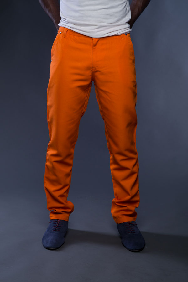 Orange slacks outlet