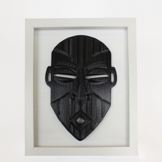 54 Kingdoms Egun 3D Printed Ancestor African Mask - Reinstallation Collection