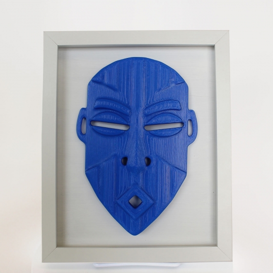 54 Kingdoms Egun 3D Printed Ancestor African Mask - Reinstallation Collection