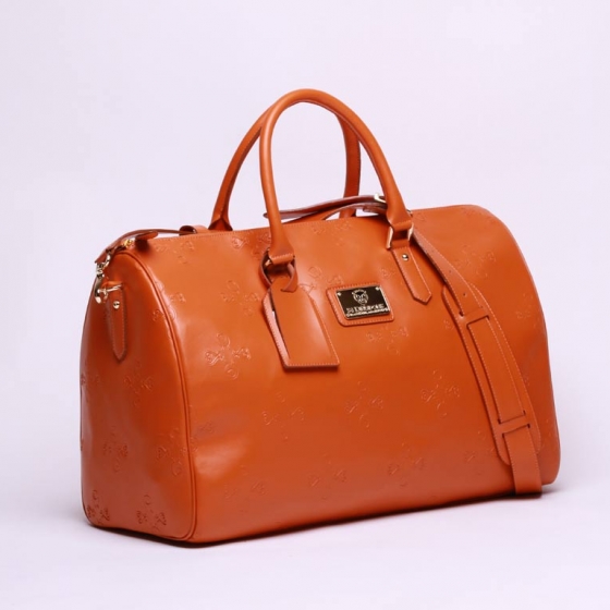 54 Kingdoms Sankofa Travel Bag Orange