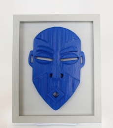 54 Kingdoms Egun 3D Printed Ancestor African Mask - Reinstallation Collection