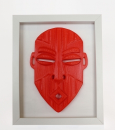 54 Kingdoms Egun 3D Printed Ancestor African Mask - Reinstallation Collection