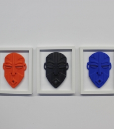 54 Kingdoms Egun 3D Printed Ancestor African Mask - Reinstallation Collection