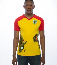 54 Kingdoms Score For Unity (SFU) Men's World Cup Jersey Red-Yellow
