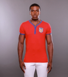 University of Afrika (UoA) Men's Henley Red