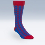 Maasai Shuka Patterned Socks - Coptic Soles