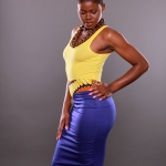 54 Kingdoms Afrikana Delight Skirt Blue