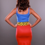54 Kingdoms Afrikana Delight Skirt Red