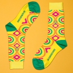 Caribbean Patterned Socks - Coptic Soles Klassic Pack