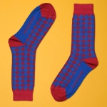 Maasai Shuka Patterned Socks - Coptic Soles Klassic Pack