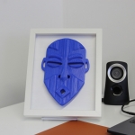 54 Kingdoms Egun 3D Printed Ancestor African Mask - Reinstallation Collection