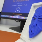 54 Kingdoms Egun 3D Printed Ancestor African Mask - Reinstallation Collection