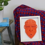 54 Kingdoms Egun 3D Printed Ancestor African Mask - Reinstallation Collection