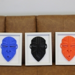 54 Kingdoms Egun 3D Printed Ancestor African Mask - Reinstallation Collection