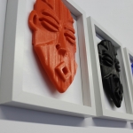 54 Kingdoms Egun 3D Printed Ancestor African Mask - Reinstallation Collection