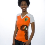 54 Kingdoms Score For Unity (SFU) Women's Tee White-Orange