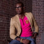 University of Afrika (UoA) Men's Henley Pink Lifestyle