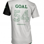 Goal 54 - Men's White Jersey Top (Back)