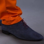 Tilbury Men's Orange Colored Pants
