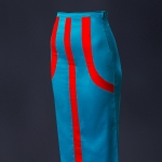 54 Kingdoms Maasai Women Pencil Skirt Teal