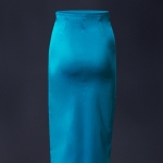 54 Kingdoms Maasai Women Pencil Skirt Teal