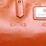 54 Kingdoms Sankofa Travel Bag Orange