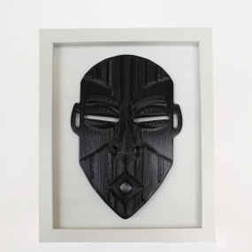 54 Kingdoms Egun 3D Printed Ancestor African Mask - Reinstallation Collection