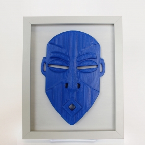 54 Kingdoms Egun 3D Printed Ancestor African Mask - Reinstallation Collection