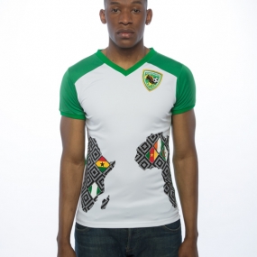 54 Kingdoms Score For Unity (SFU) Men's World Cup Jersey Green-White