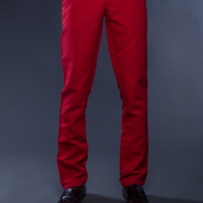 Tilbury Men's Red Colored Pants