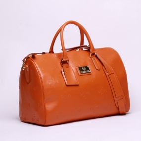 54 Kingdoms Sankofa Travel Bag Orange