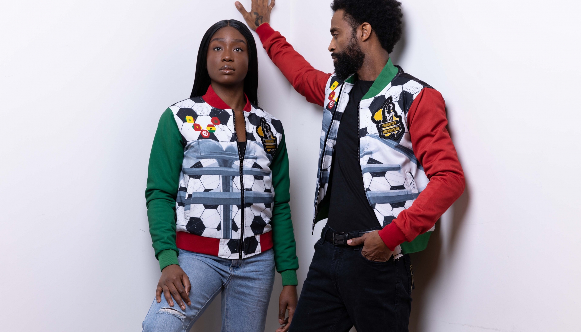 54 Kingdoms Forward Ever, Backward Never Unisex Bomber/Track Jacket Lifestyle