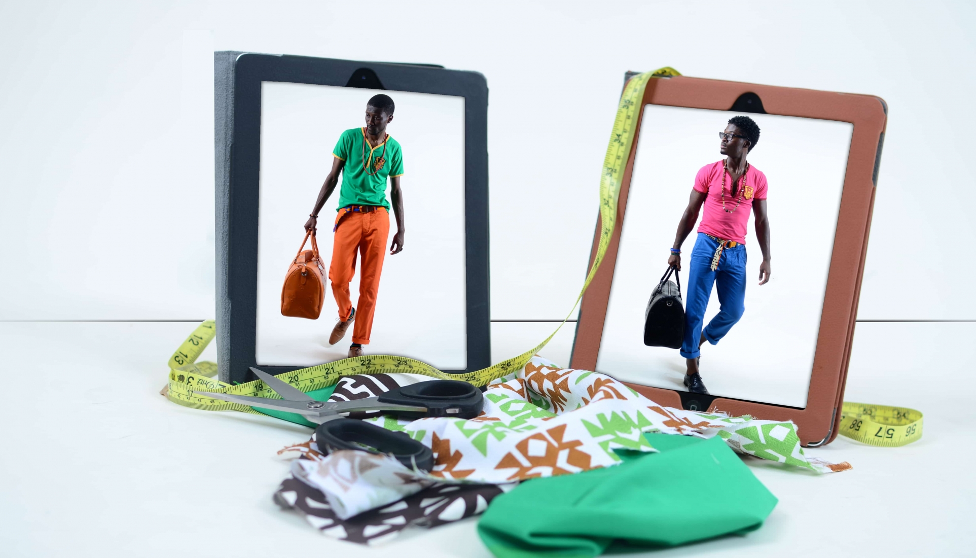 54 Kingdoms Sankofa Travel Bag Applause Photoshoot Lifestyle